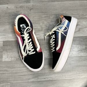 Vans Comfycush Old Skool Multicolor Low-Top Sneakers Shoes Women’s 9